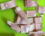 とっても簡単！しめじベーコン〜目玉焼き入作り方2写真