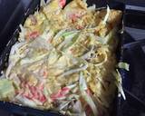 まさかの？だし巻き風お好み焼き作り方2写真