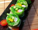 まるごとキャベツのサラダロール作り方12写真