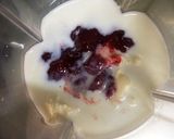 ぷるぷる＊お豆腐いちごプリン作り方2写真