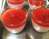 ぷるぷる＊お豆腐いちごプリン作り方7写真