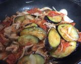 茄子と豚バラの重ね焼き★イタリアン風作り方4写真