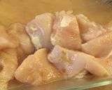 やわらか胸肉のガリバタチキン♡作り方1写真