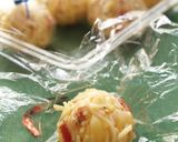ツナとトマトの一口茶巾ポテトパスタ作り方5写真