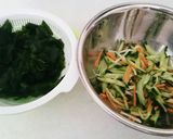 ☆こってり料理と共に…わかめのナムル☆*作り方2写真