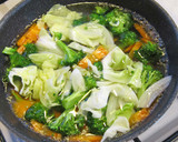 簡単!ありあわせ野菜でさば缶中華丼作り方1写真