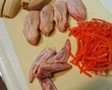 美肌効果抜群◎鶏手羽と根菜の大豆煮作り方1写真