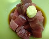 ぷちぷち食感【漬マグロの海ぶどうのせ】♪作り方1写真