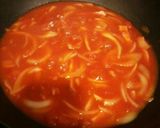 ベーコンとトマト缶でパスタ～ランチに作り方3写真
