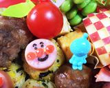 ウインナーでミニミニ アンパンマン♡作り方4写真