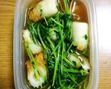 ちくわと豆苗のさっと煮作り方4写真