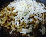 カレーとチーズの絡め炒めうどん作り方4写真