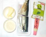 魚・さばのにんにくバター焼き♪フライパン作り方1写真
