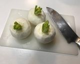 簡単に✩ふろふきかぶのごま汁風｡:°ஐ♡作り方2写真