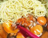 余ったパスタで!〝スパ〟ニッシュオムレツ作り方4写真