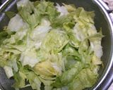 レタスとコーン鶏むねのコンソメケチャ煮♪作り方2写真