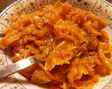 節約エコ版水漬けパスタ、ソース漬けパスタ作り方11写真