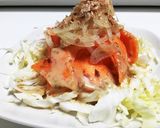 まるごとスライス玉ねぎ人参胡麻だれサラダ作り方3写真