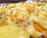 鶏胸肉で♡ゆで卵と野菜のピザ風☆*+作り方9写真