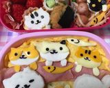簡単お弁当♡ねこあつめキャラ弁遠足に♪作り方14写真
