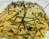 お茶漬けの素で和風クリームパスタ❀作り方5写真