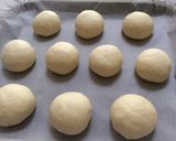 ガスオーブンで焼くリッチな丸パン作り方6写真