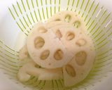 簡単!レンコンのチーズ焼き。おつまみに♪作り方1写真
