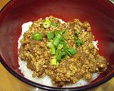 たっぷり食べたい、肉味噌丼!作り方7写真