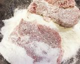 簡単 ひれかつ&しそ丼 ダイエットに！作り方3写真