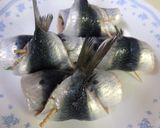 鰯の梅肉ロール揚げ作り方6写真