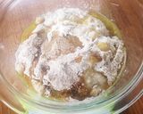くるみたっぷり、手ごねで焼く全粒粉パン作り方1写真