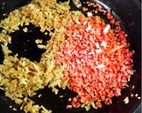 根菜たっぷり！半熟卵のせドライカレー作り方4写真