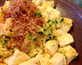 ご飯がすすむ！じゃことお豆腐の卵とじ作り方7写真