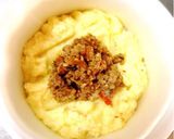 おから蒸しパンと肉味噌で！低糖質肉まん作り方4写真