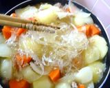 白出汁で手間いらず！【ミンチ肉じゃが】作り方9写真