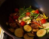 ズッキーニと豚肉のバルサミコ酢炒め作り方4写真