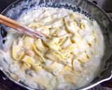 チーズ香るシーフードクリームパスタ作り方7写真