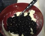 抗糖化？ 抹茶黒豆クリームチーズ作り方2写真