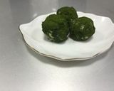 抗糖化？ 抹茶黒豆クリームチーズ作り方4写真