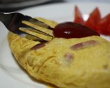 ベーコンオムレツ作り方7写真