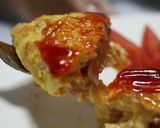 ベーコンオムレツ作り方9写真
