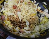 筍焼きそば作り方3写真