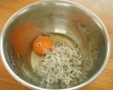 簡単☆胡瓜としらすの炒飯作り方2写真