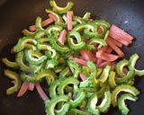 超速！調味料2つの簡単ゴーヤチャンプルー作り方3写真