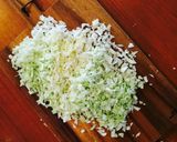 だし香る☆お豆腐入りふわふわお好み焼き作り方1写真