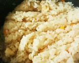 鮭フレークとしいたけの炊き込みご飯作り方4写真