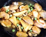 お砂糖味醂なし！鶏肉とたけのこの梅煮作り方9写真