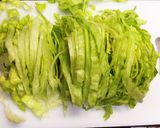 まるごとレタスのサラダ作り方2写真