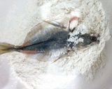 小鯵の開き唐揚げ作り方3写真