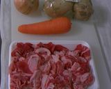 肉じゃが♪作り方1写真